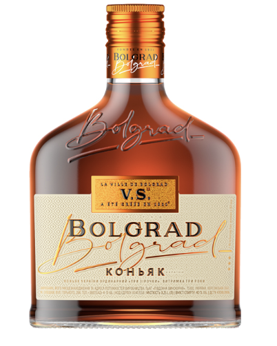 Коньяк ТМ Bolgrad 3 зір 0,25 л 40%